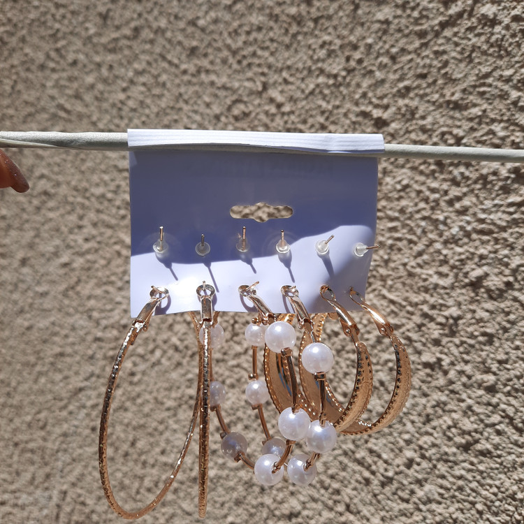 گوشواره پکی ۶ جفتی
