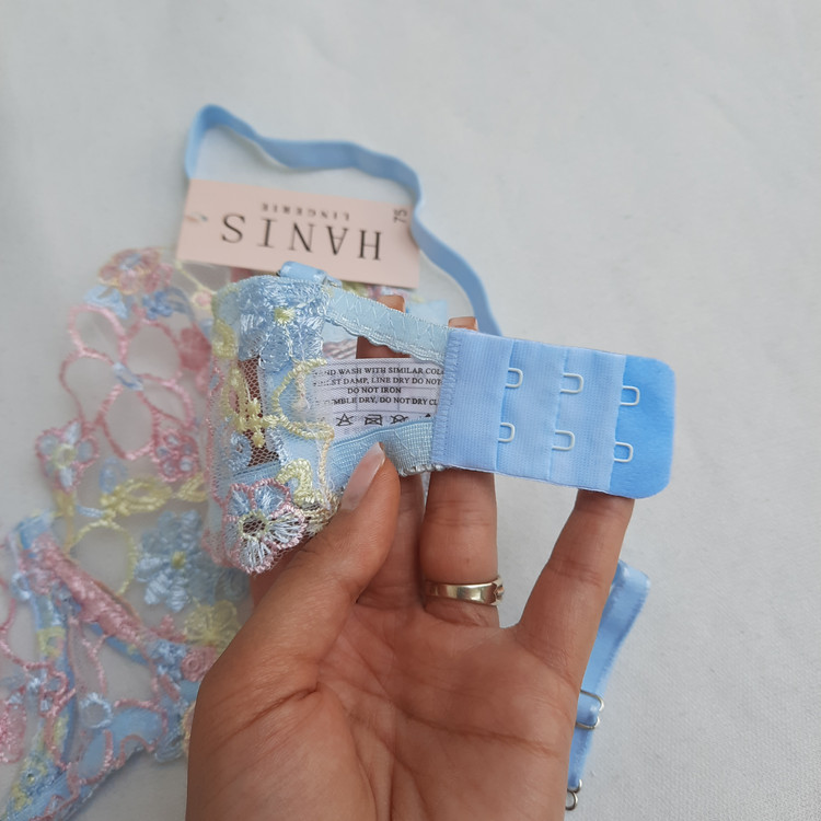 ست شورت و سوتین فنردار تورگاز هانیسHANIS آبرنگی کد ۹۸۰۲
